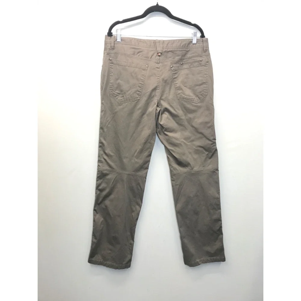 Merrell Khaki Men's 34R Hiking Pants Cotton Canvas Outdoor Hunting Inseam 32